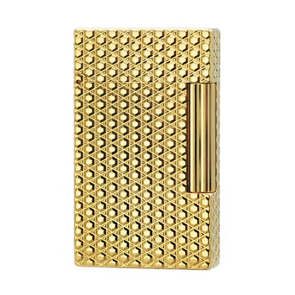 ST Dupont Lighter with Hexagon Geometric Engraved #125